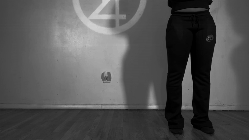 The Dark Harlem Dame Flare Sweatpants